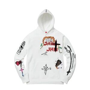 Christian Sex club Journal entry 1 hoodie, white, Size S